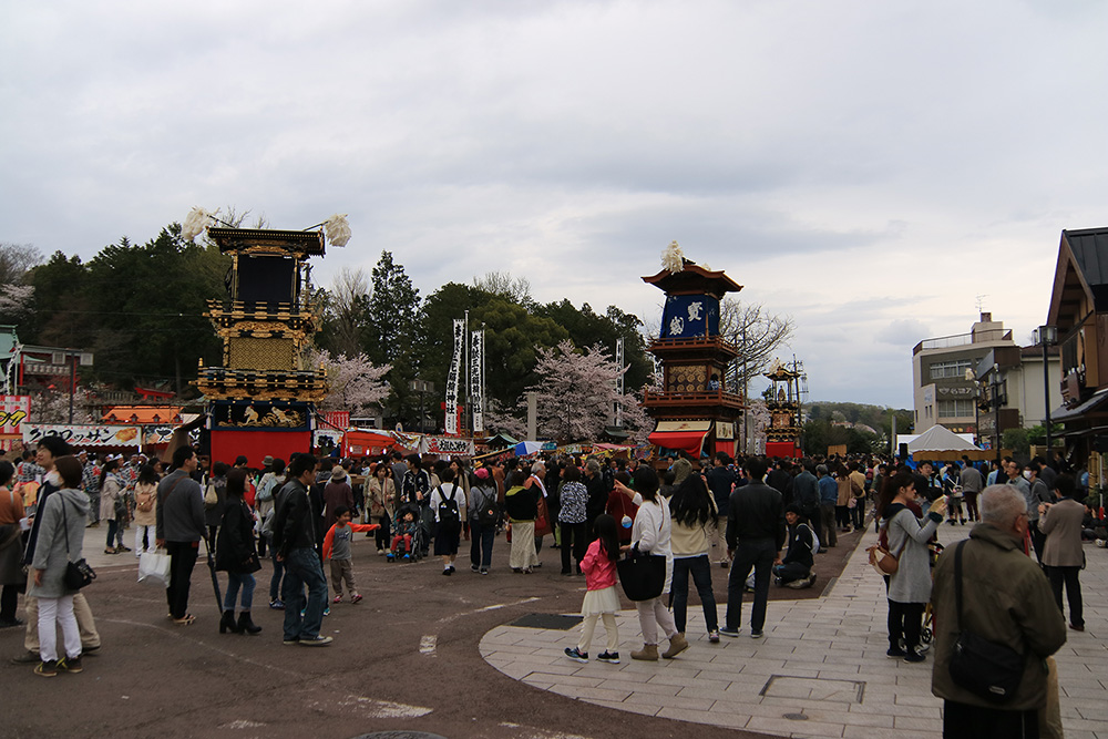 фестивале Inuyama