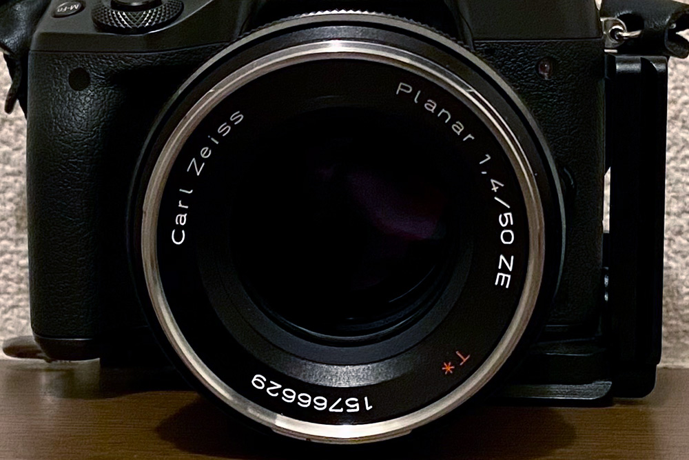 Carl Zeiss カールツァイス Planar 1.4/50 ZE