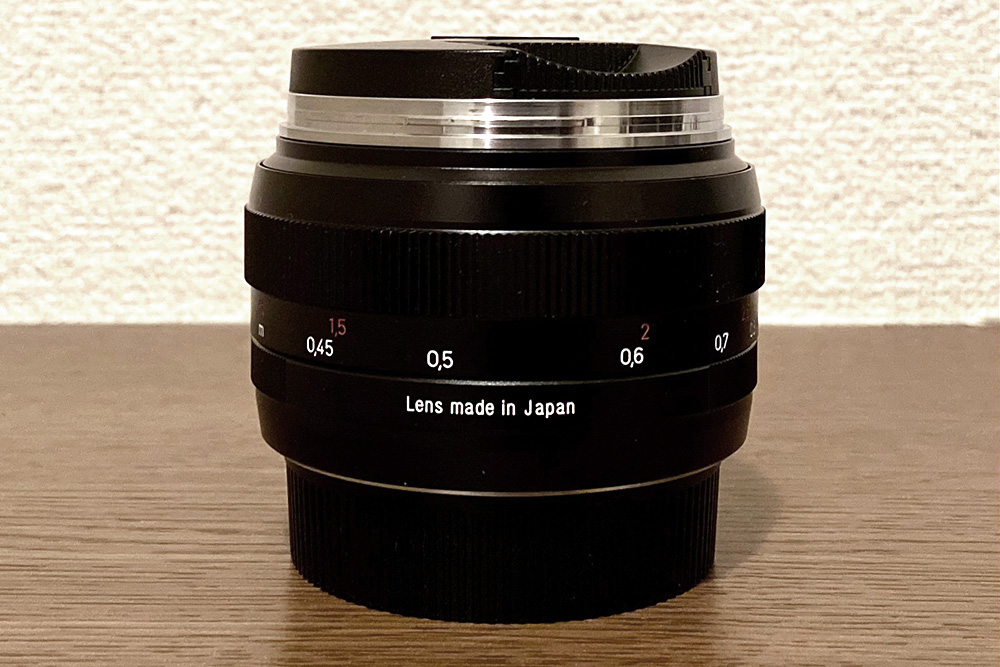 コシナ Carl Zeiss Planar T* 1.4/50 ZE、初めてのツァイスレンズ。